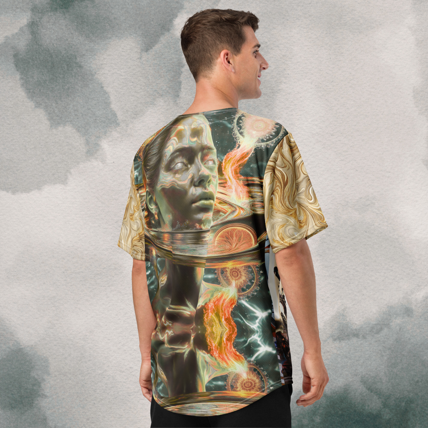 Mushroom Stamp EDM Jersey