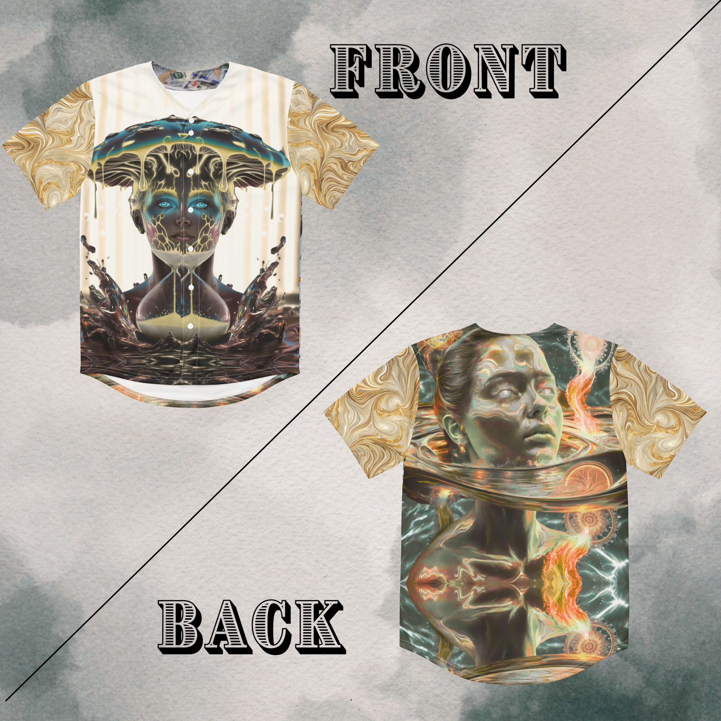 Mushroom Stamp EDM Jersey