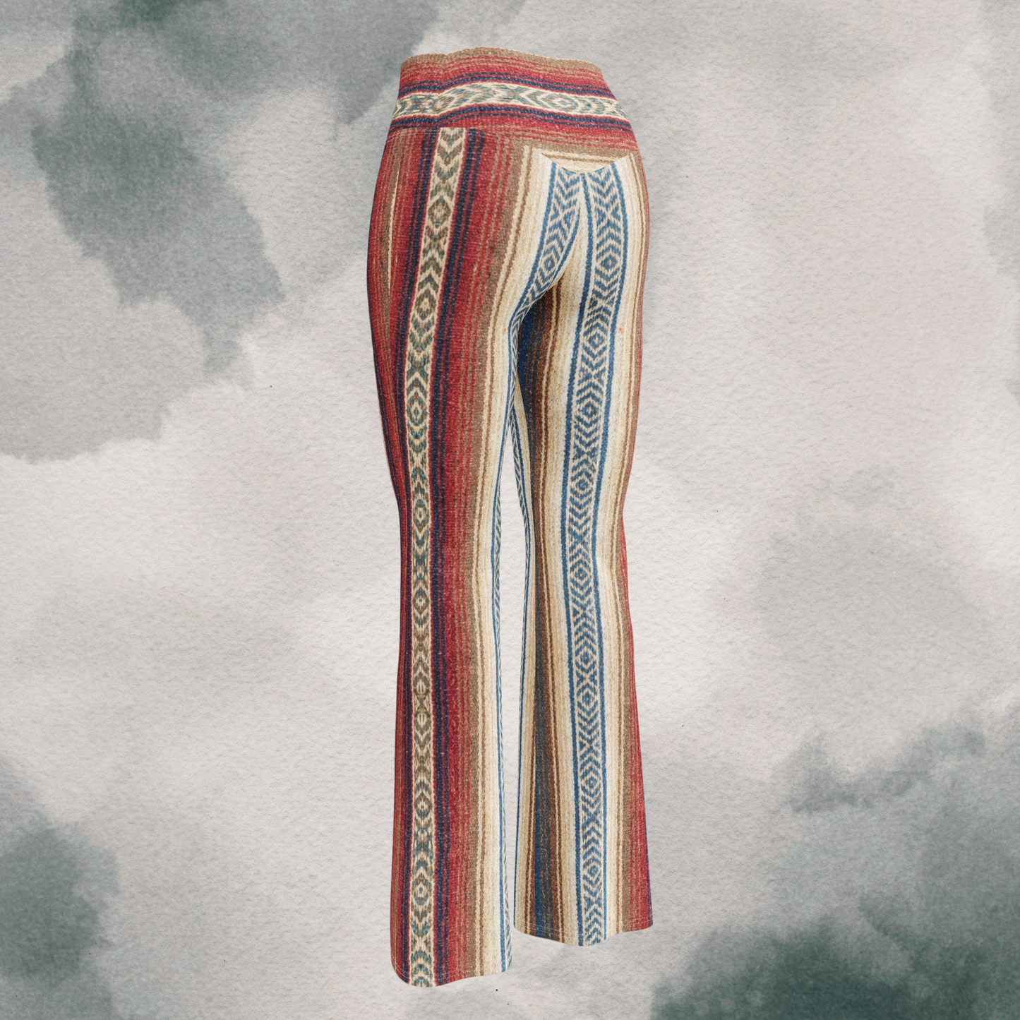 Mexican Blanket Flare Leggings