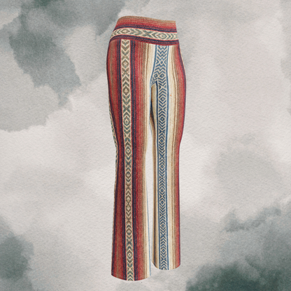 Mexican Blanket Flare Leggings