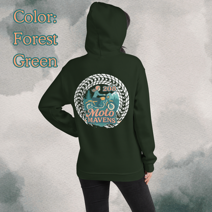 208 Moto Mavens Color Logo Hoodie