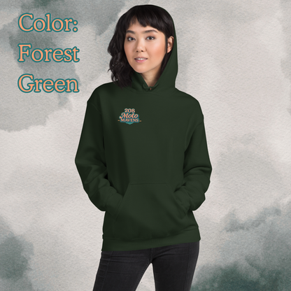 208 Moto Mavens Color Logo Hoodie