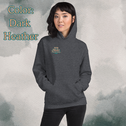 208 Moto Mavens Color Logo Hoodie