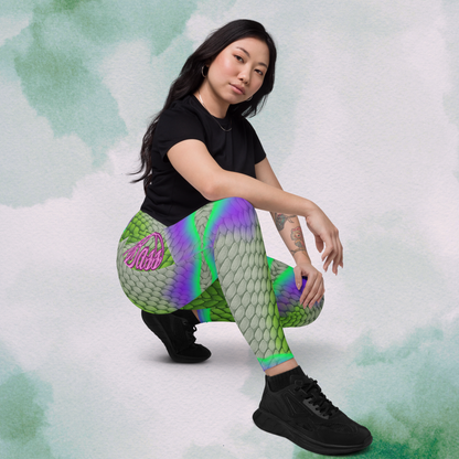 Bass Gremlin Crossover Leggings with Pockets | Matching Crop Top Available