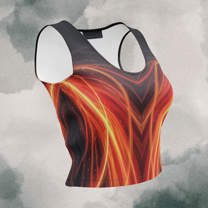 Girl on Fire - Crop Top