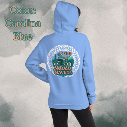 208 Moto Mavens Color Logo Hoodie