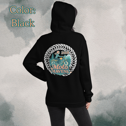 208 Moto Mavens Color Logo Hoodie