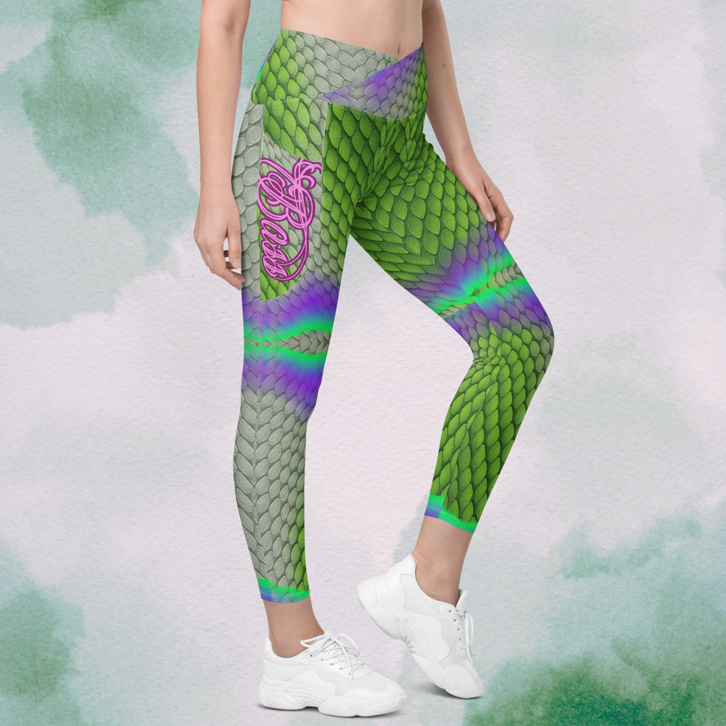 Bass Gremlin Crossover Leggings with Pockets | Matching Crop Top Available