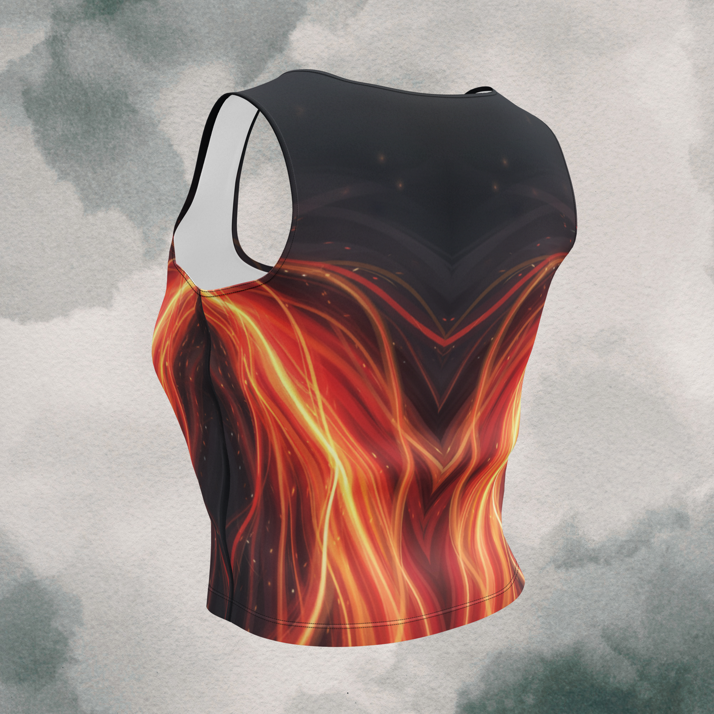 Girl on Fire - Crop Top
