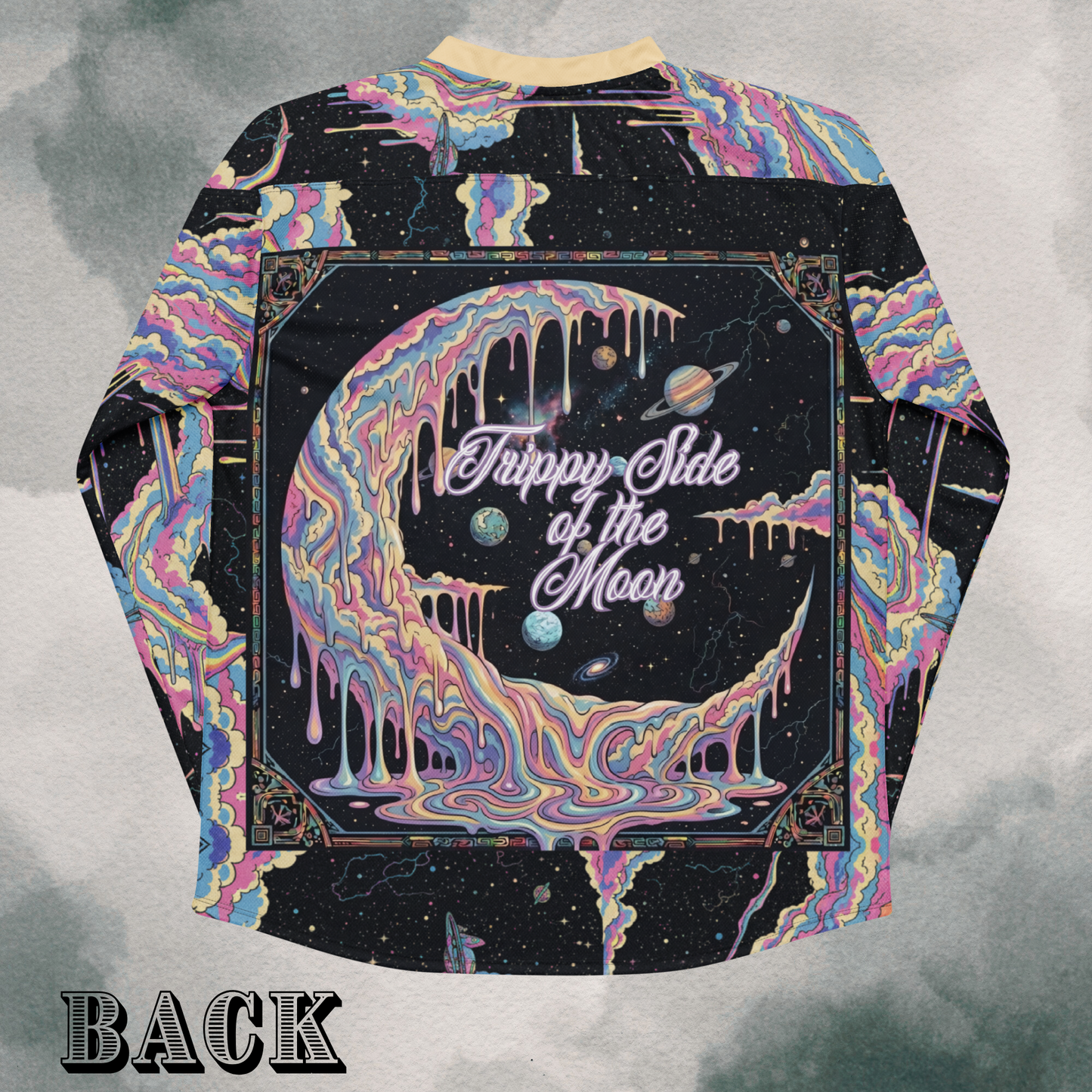 Cotton Candy Nebula Lightweight Hockey EDM Jersey