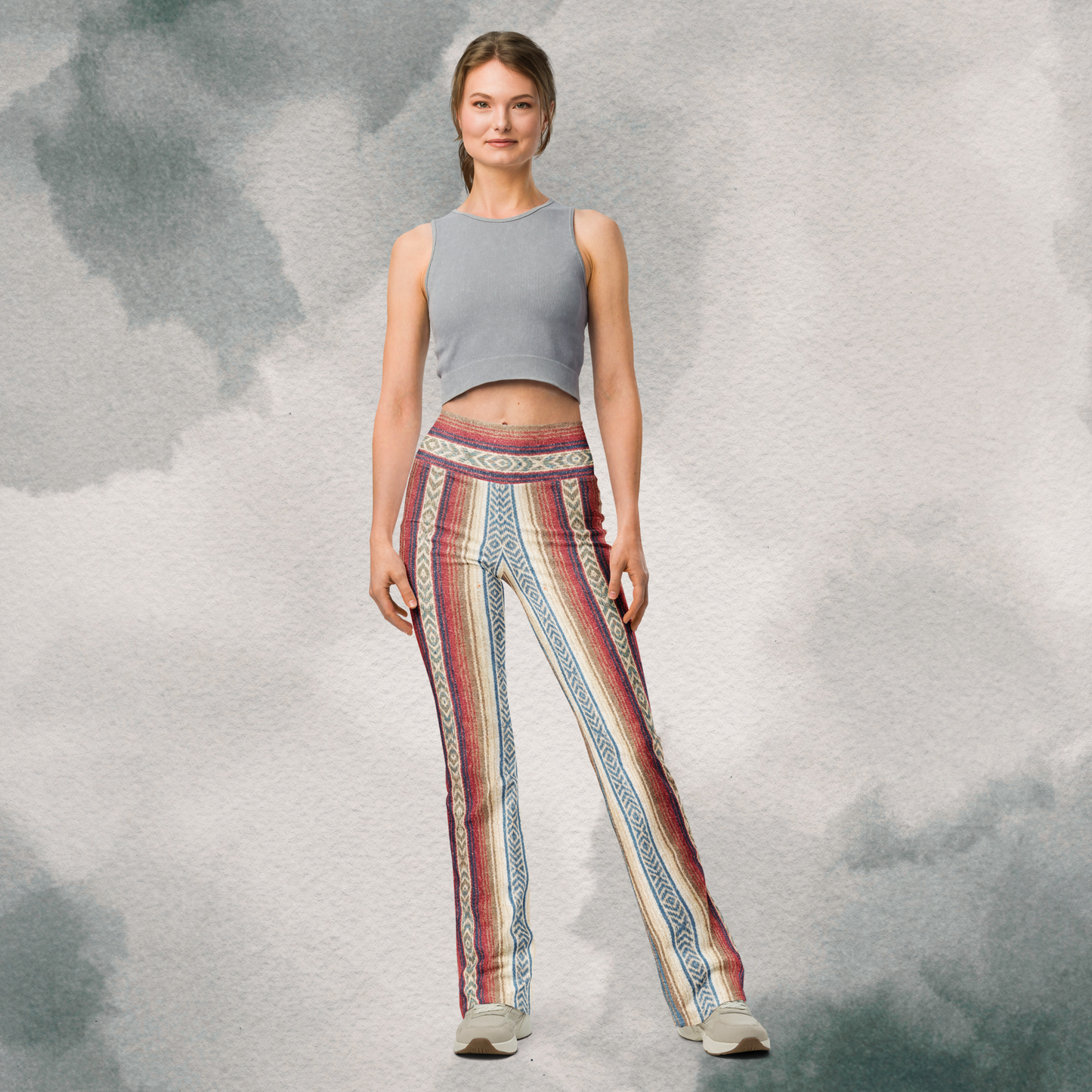 Mexican Blanket Flare Leggings