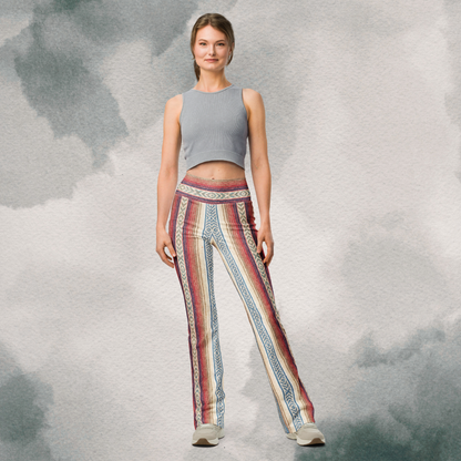 Mexican Blanket Flare Leggings