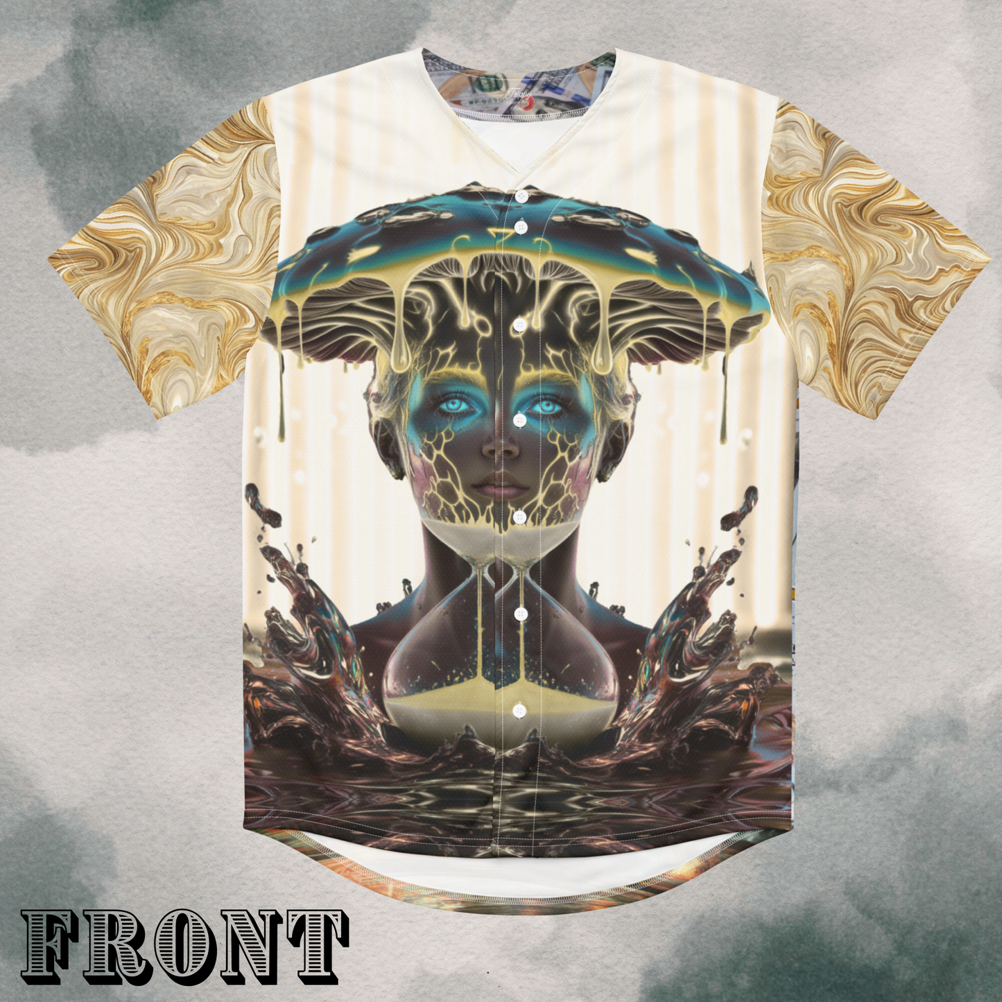 Mushroom Stamp EDM Jersey