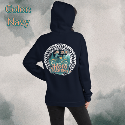 208 Moto Mavens Color Logo Hoodie