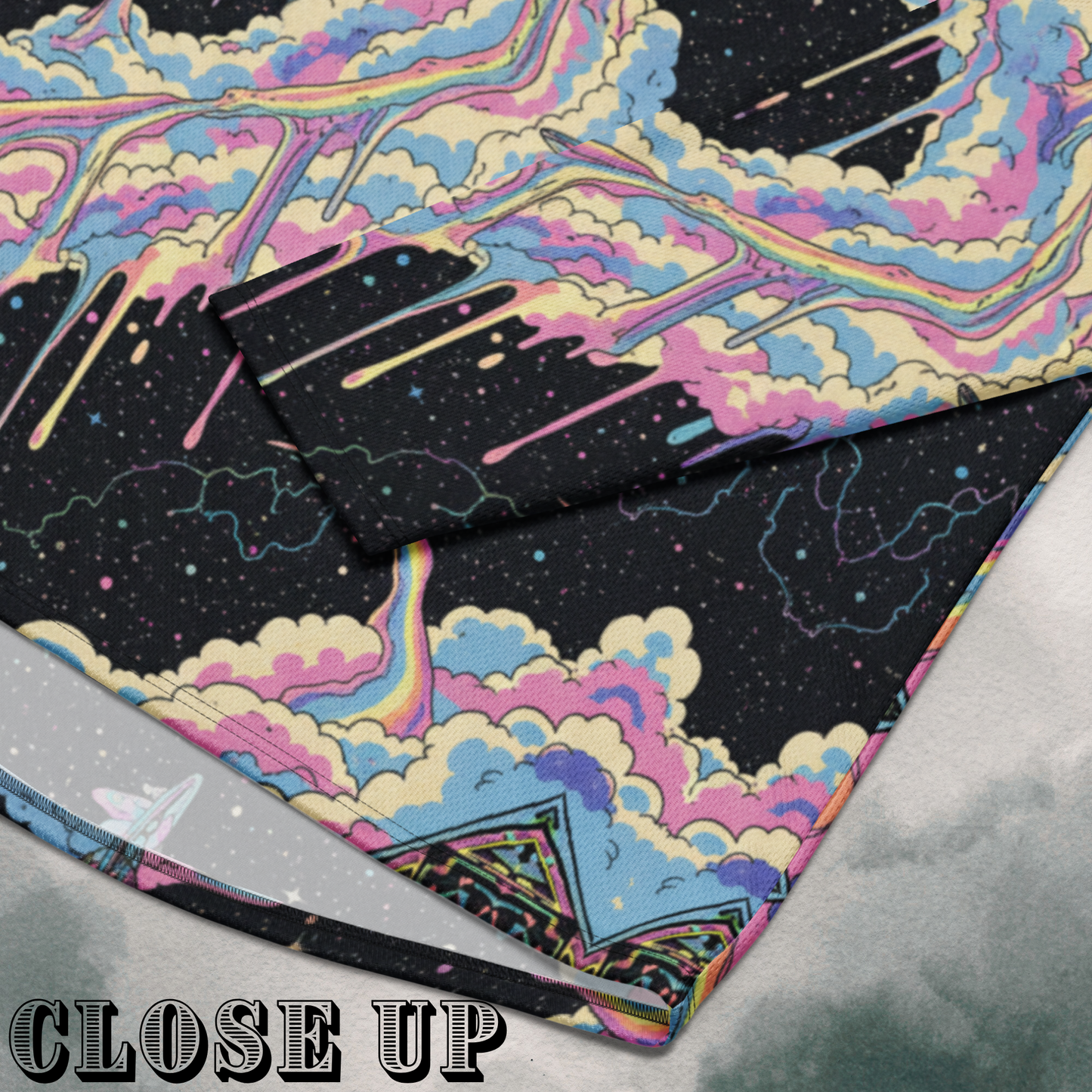 Cotton Candy Nebula Lightweight Hockey EDM Jersey