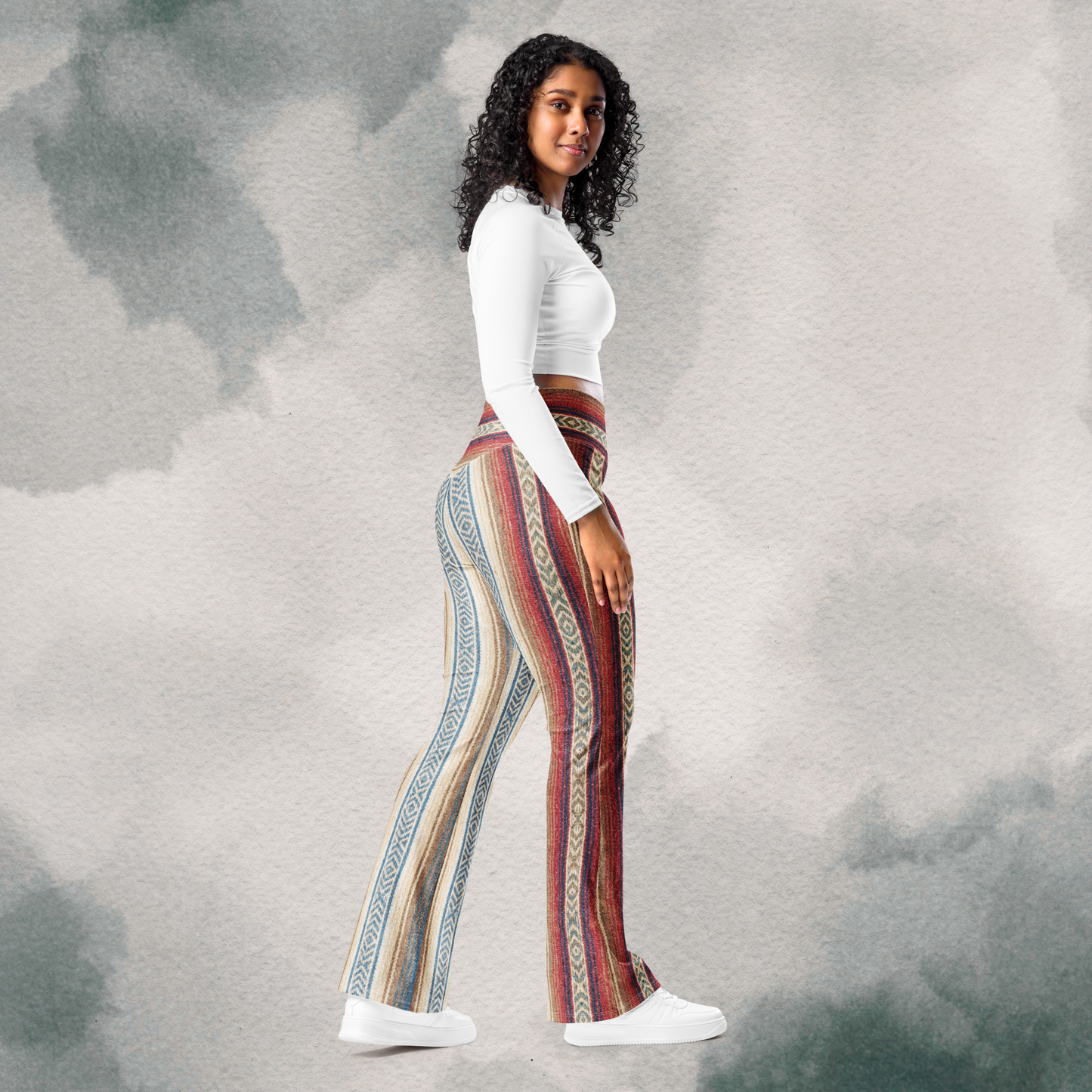 Mexican Blanket Flare Leggings