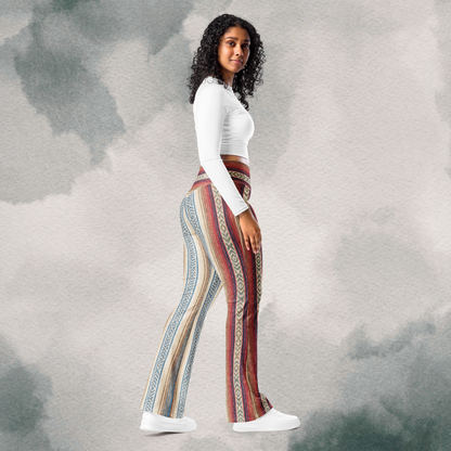 Mexican Blanket Flare Leggings