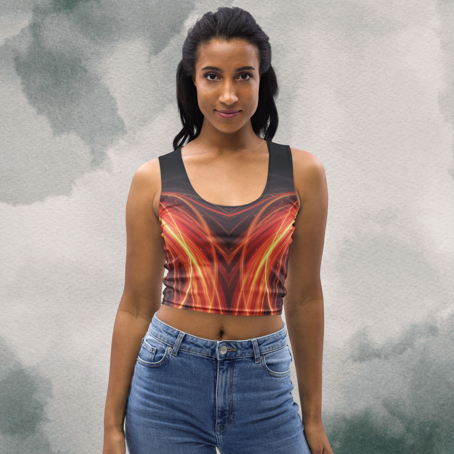 Girl on Fire - Crop Top