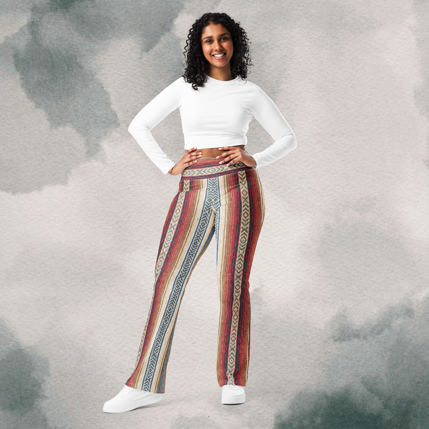 Mexican Blanket Flare Leggings