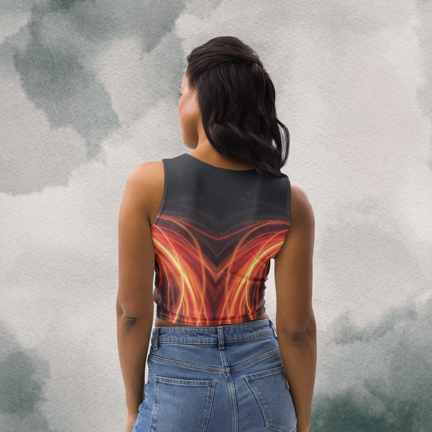 Girl on Fire - Crop Top
