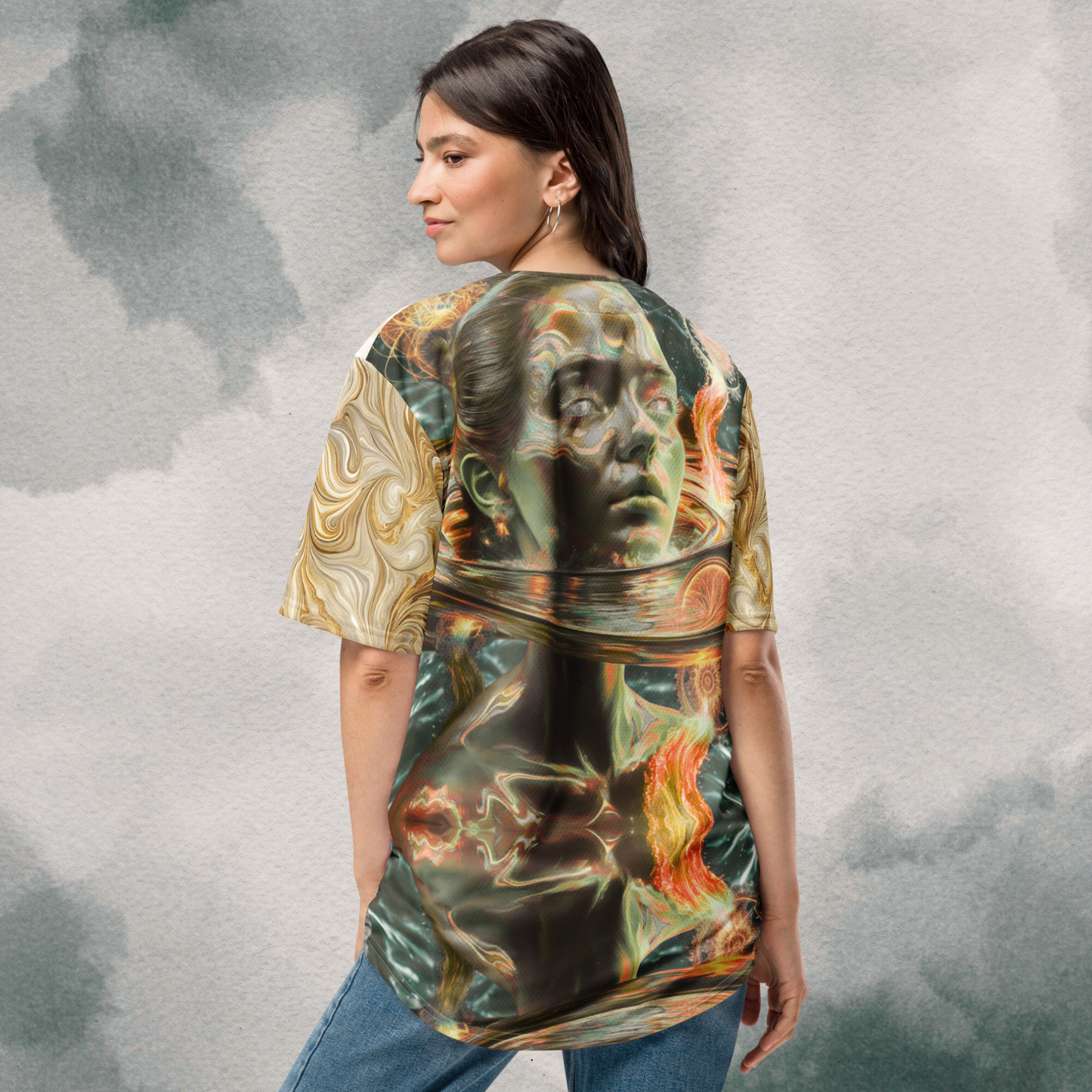 Mushroom Stamp EDM Jersey