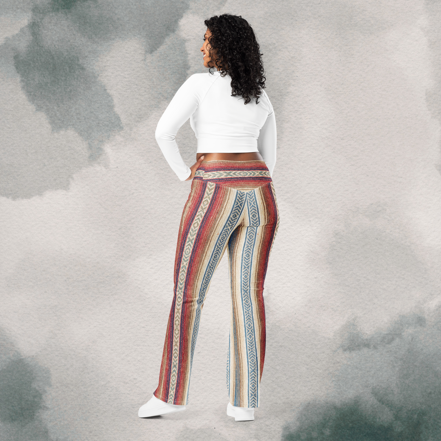 Mexican Blanket Flare Leggings