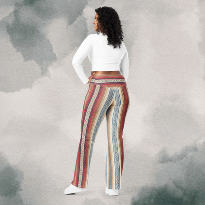 Mexican Blanket Flare Leggings