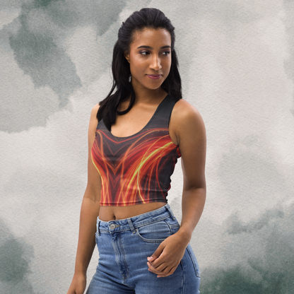 Girl on Fire - Crop Top
