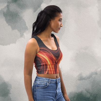 Girl on Fire - Crop Top