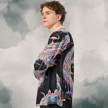 Cotton Candy Nebula Lightweight Hockey EDM Jersey
