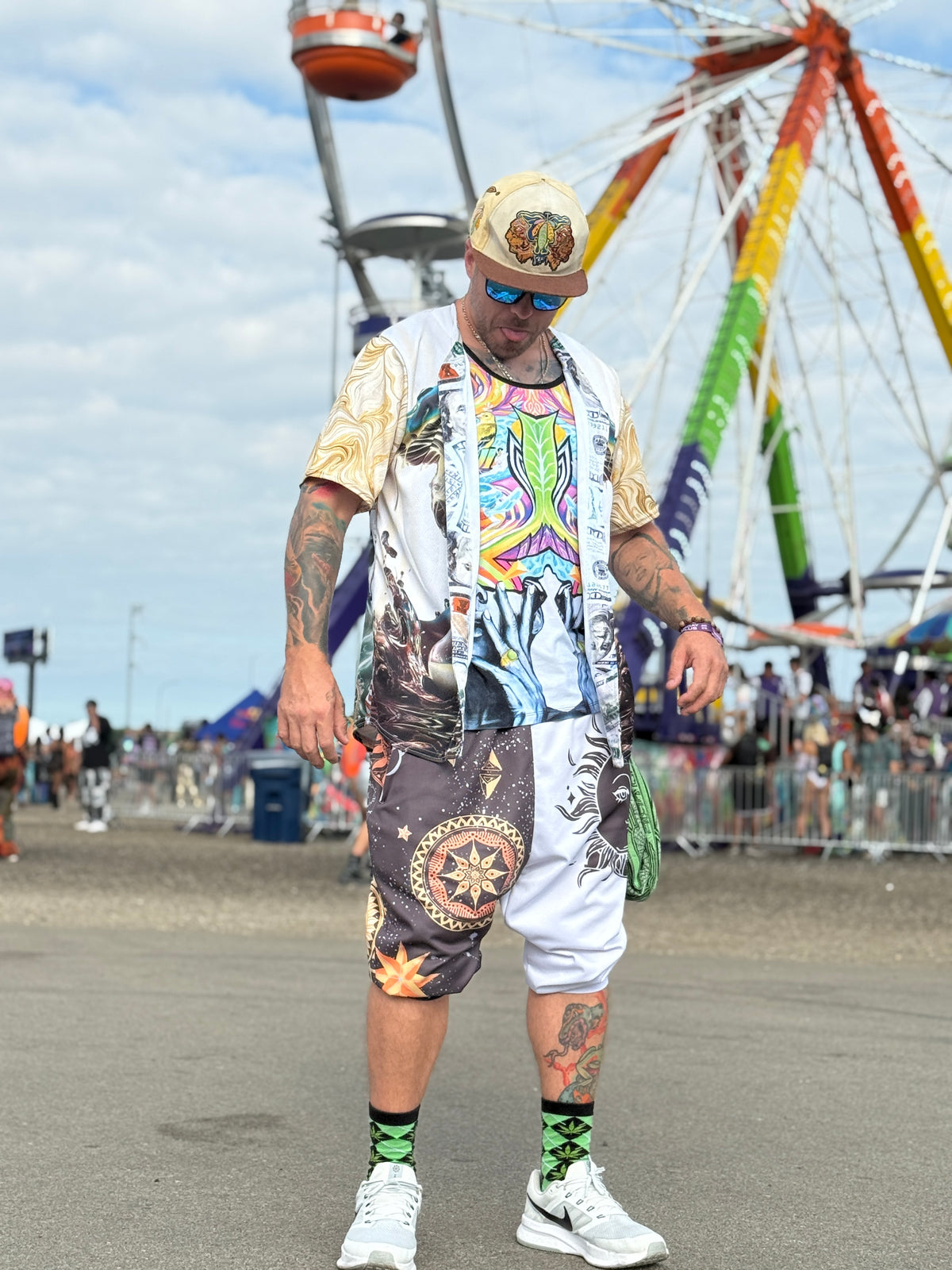 Mushroom Stamp EDM Jersey