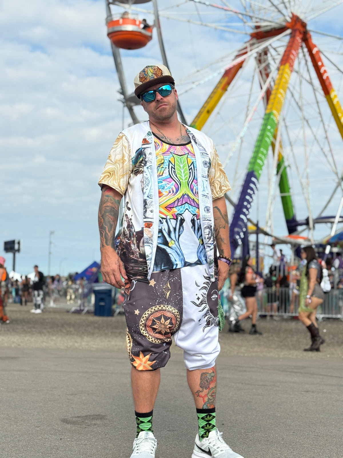 Mushroom Stamp EDM Jersey