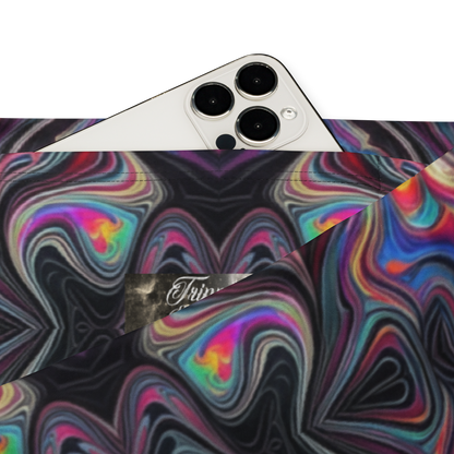 Psychedelic Drip Flare leggings