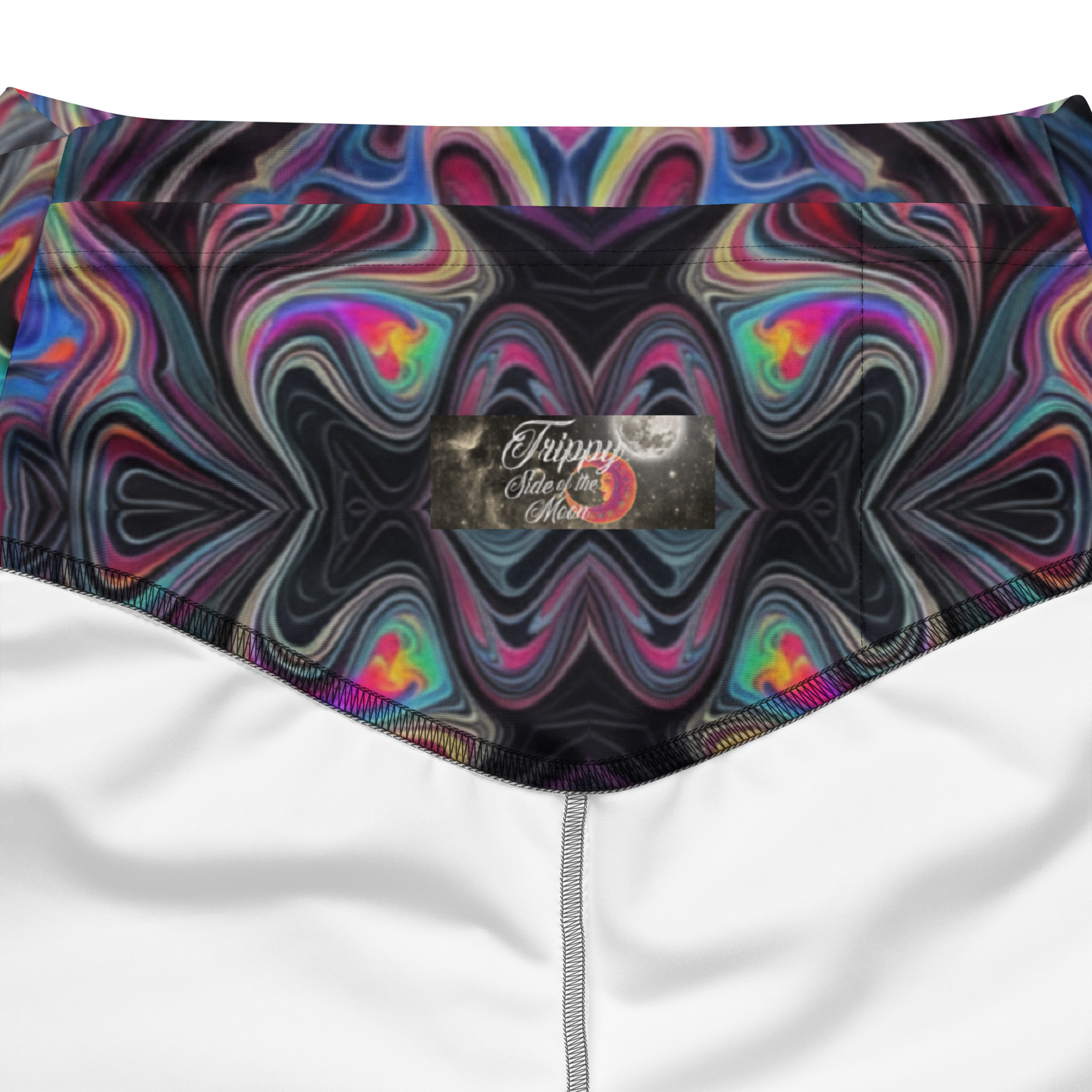 Psychedelic Drip Flare leggings