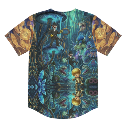 Trippy Futuristic Mushroom Coins Custom Piece