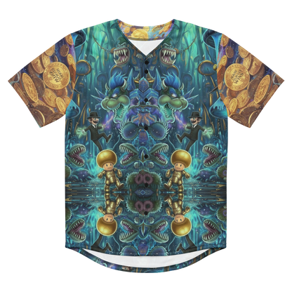 Trippy Futuristic Mushroom Coins Custom Piece