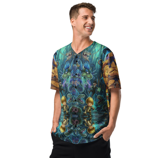 Trippy Futuristic Mushroom Coins Custom Piece